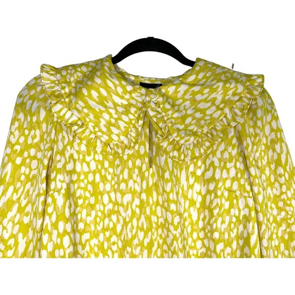 WHO WHAT WEAR CITRUS LEOPARD TIERED DRESS WOMENS Small‎ - Picture 4 of 9